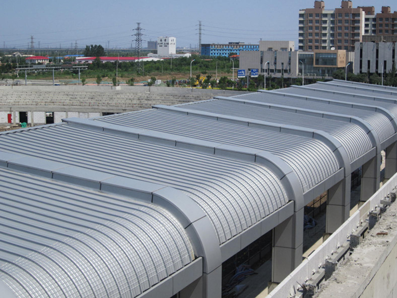 鋁鎂錳屋面板 施工案例